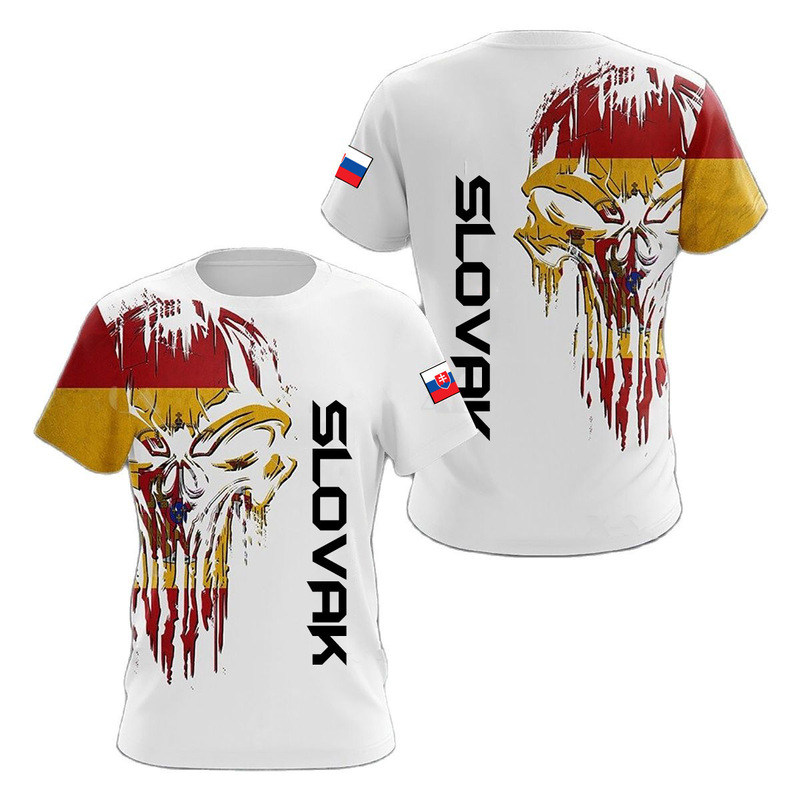 Veteran Men's T-Shirt Slovak Army Soldier Flag Print Top T-Shirt Oversized Men's Clothing Veteran Men's T-Shirt Slovak Army Soldier Flag Print Top T-Shirt Oversized Men's Clothing