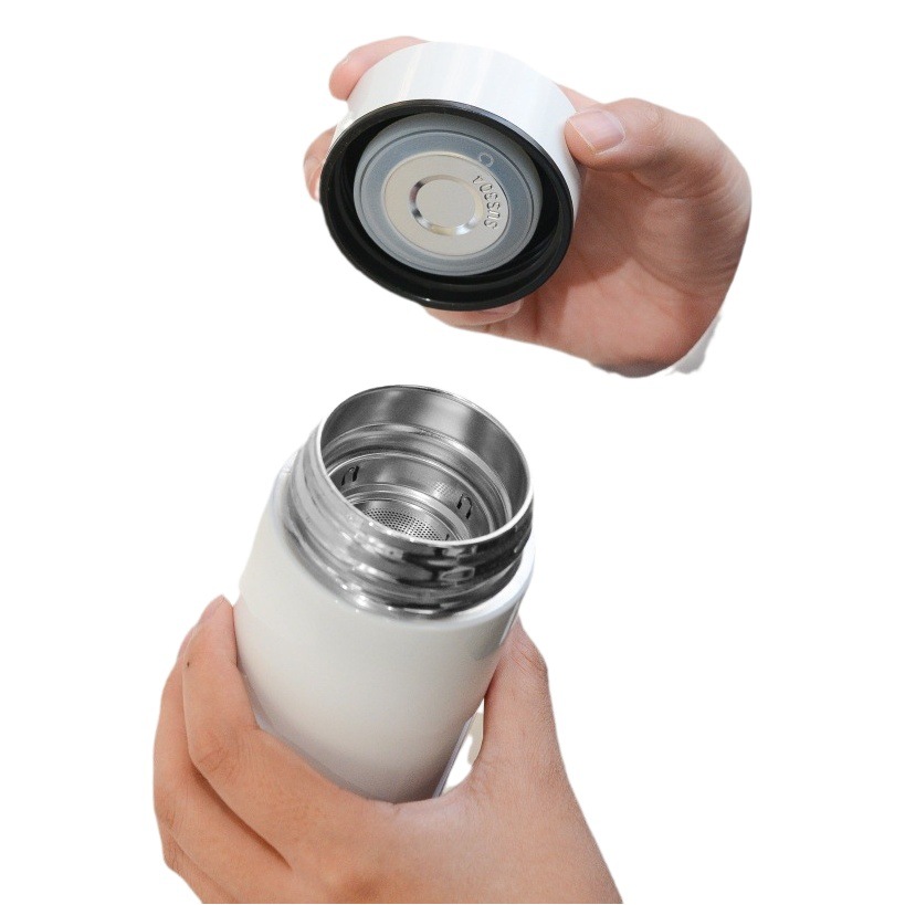 Taza de vacío de acero inoxidable transfronterizo mini taza de bolsillo estilo ins pantalla inteligente niños y niñas estudiante taza de agua regalo