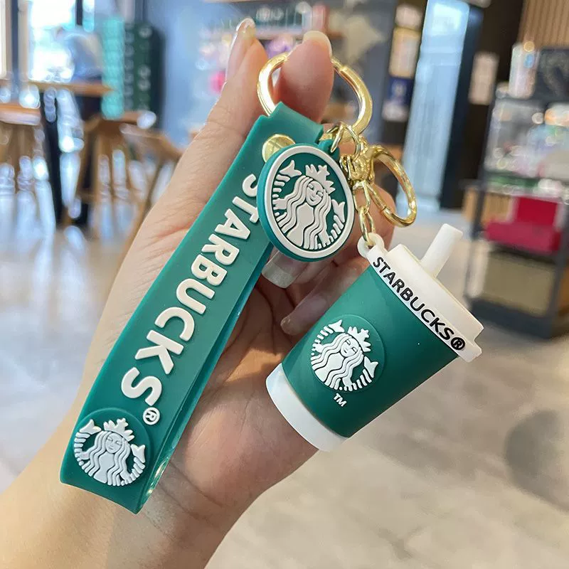 Значок-брелок Starbucks, аксессуар для рюкзака, видеоигра для ключей, подарок на день рождения, для любимых, на заказ