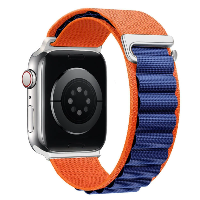 Apple, нейлоновый ремешок для часов, "Mountain cloud" чай, 49 мм