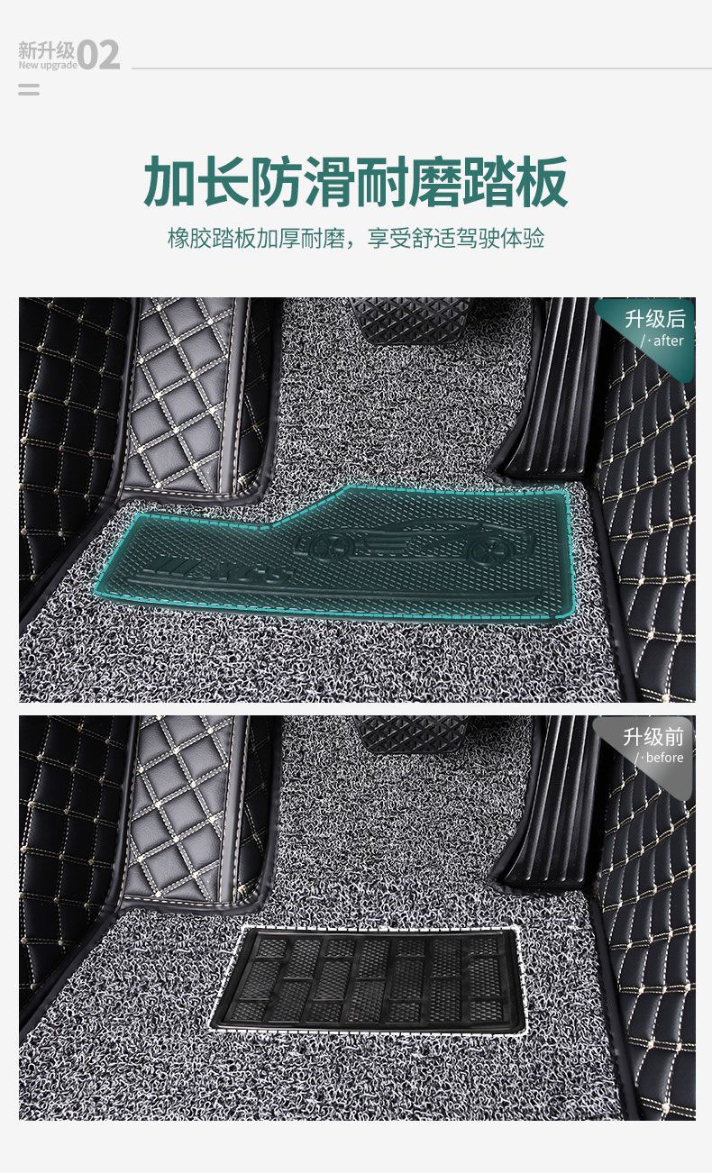 Suitable for Volkswagen Sagitar Foot Mat Enclosing FAW 23 22 New Main Driving Wire Ring 18 Car Foot Mat