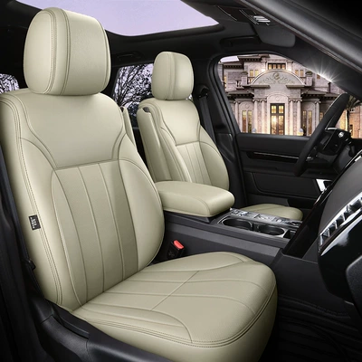 Modelə uyğun (Original) oturacaq örtükləri — cover 5/7 seats can be ordered - warm-meters-standard-edition-5-seats-half-pack-of-ordinary-leather