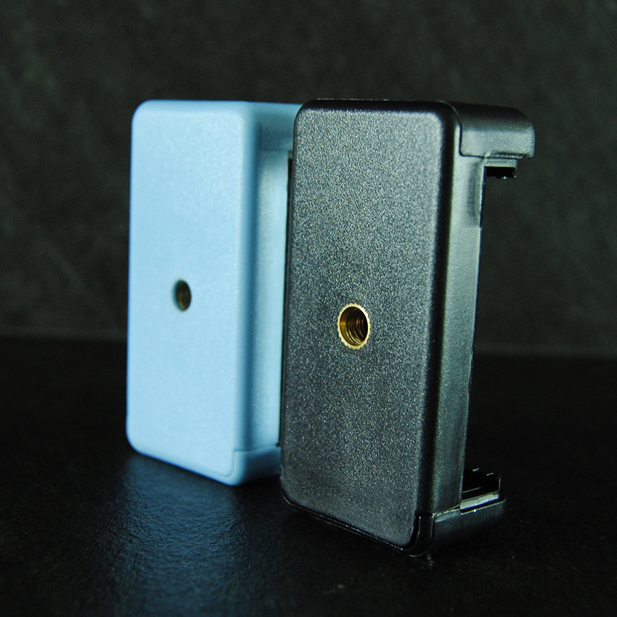 通用手机夹一字夹E字夹可搭配手机三脚架使用工厂批发1件代发双色