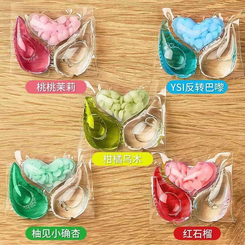 Cuentas de lavandería 3 - en - 1 concentradas perlas de perfume duraderas desinfectantes para el hogar