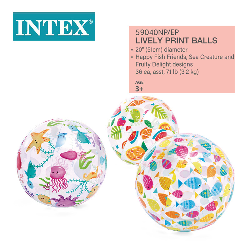 INTEX 59040 Popular set of beach balls