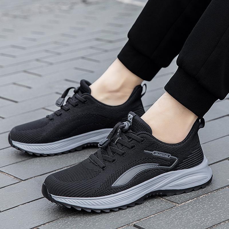 2025 cuatro estaciones zapatos de moda zapatos de mujer primavera zapatos de madres de mediana edad anti-derrapante impermeable zapatos deportivos casuales