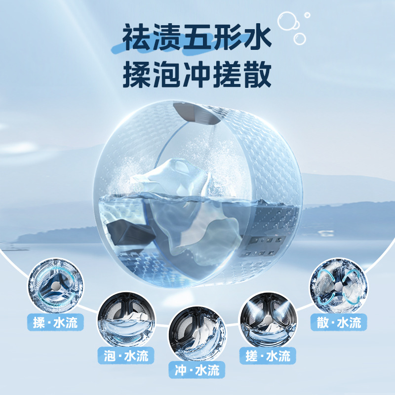 Стирально-сушильная машина Midea MD100V36T 10 кг без сушки