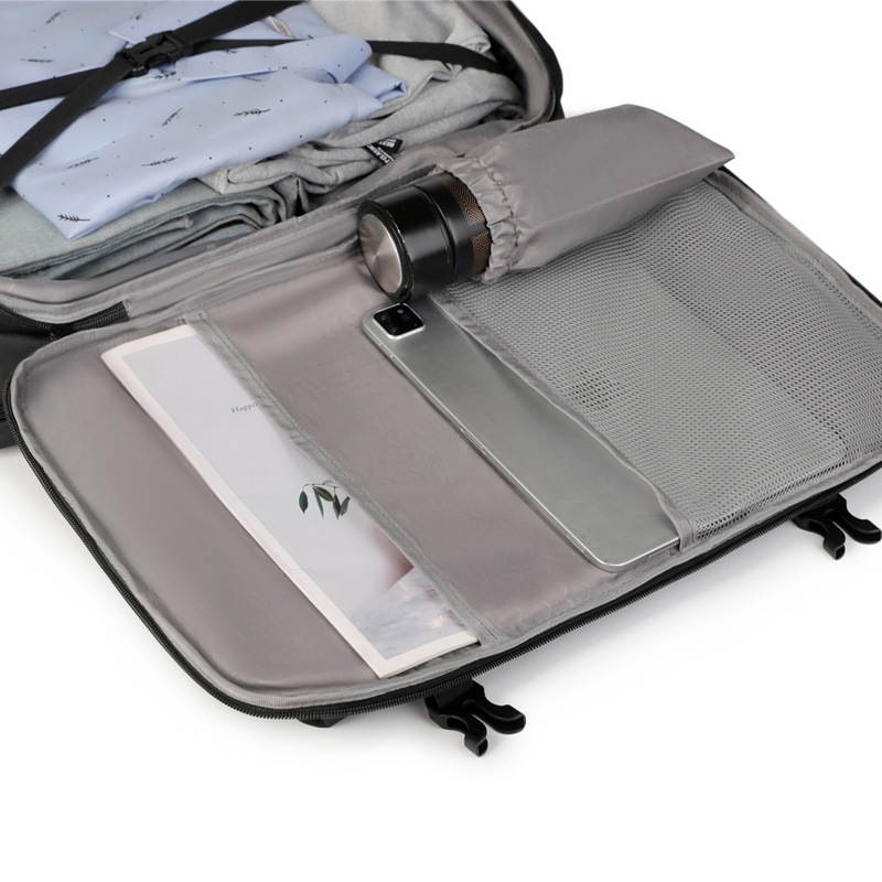 Mochila transfronteriza Bolso de viaje de gran capacidad para hombres Bolso de viaje al aire libre Mochila portátil multifuncional Bolso de computadora de negocios de expansión