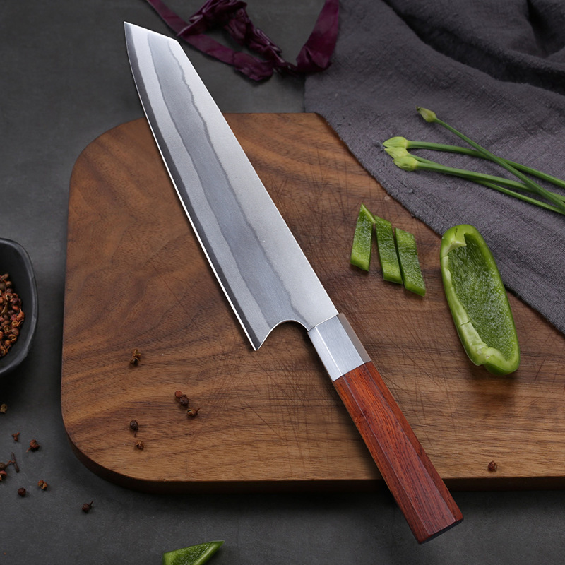 source Manufacturer 7 Damascus Chef Knife Western Slicers Kitchen knife 440C Steel core tool wholesale