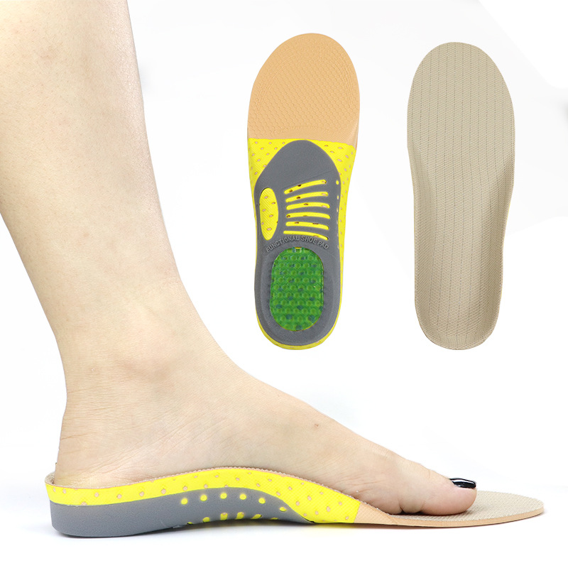 Personalizado nuevo estilo EVA plantilla deportiva de arco hombres absorbentes de sudor y desodorantes mujeres transpirables baloncesto correr plantilla de soporte de arco