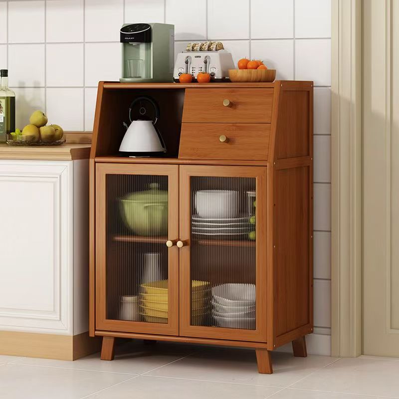 Gabinete de cocina multifuncional contra la pared, cocina simple, varios armarios de artefactos mágicos, comedor casero moderno.