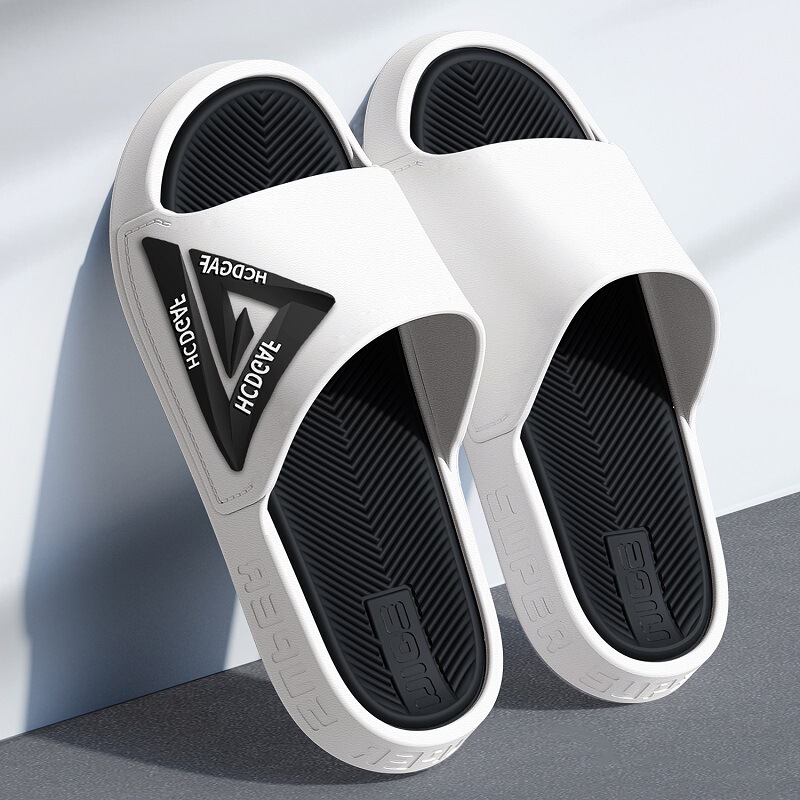 Men's Slippers for Outer Wear, Ultra-Thick Soles for Home Use, Non-Slip, Anti-Odor, Wear-Resistant Slippers for Bathing, Summer Casual Slippers for Men Men's Slippers for Outer Wear, Ultra-Thick Soles for Home Use, Non-Slip, Anti-Odor, Wear-Resistant Slippers for Bathing, Summer Casual Slippers for Men