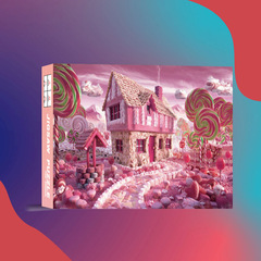 1000片拼圖一千塊兒童益智男女孩玩具成人版減壓高難度糖果小屋