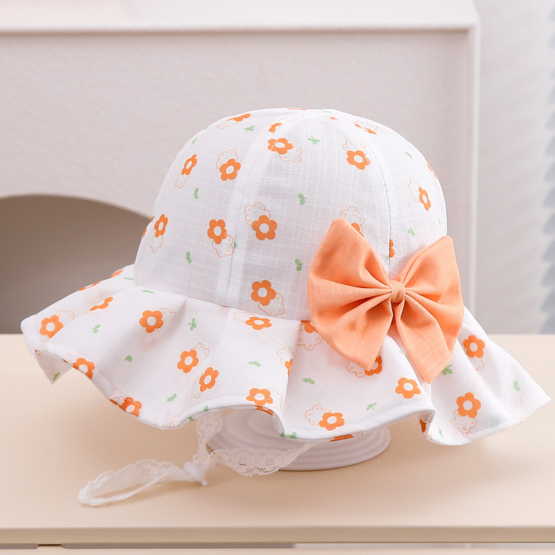 Sombrero de bebé sombrero de verano bebé princesa hermosa sombrero de sol sombrero de pescador sombrero de sol para niños pequeños sombrero de primavera y otoño