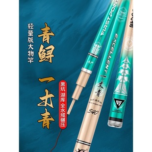 Japanese Dawa Imported Green Sturgeon Fishing Rod, Powerful Giant Fishing Rod, Ultra-Light Hard Fishing Rod, 12H/19 Tune