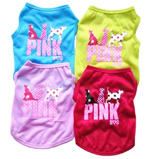 Factory Direct sales foreign trade pet clothing dog summer breathable cool polyester vest dog clothes vest