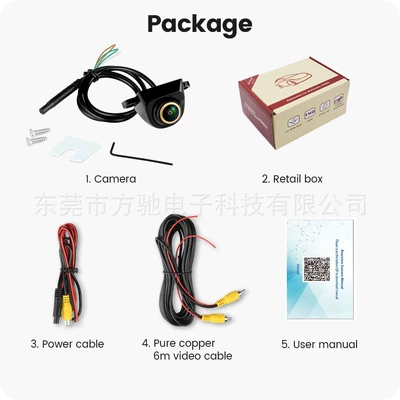 angle night vision 1080P fisheye – Vehicle camera