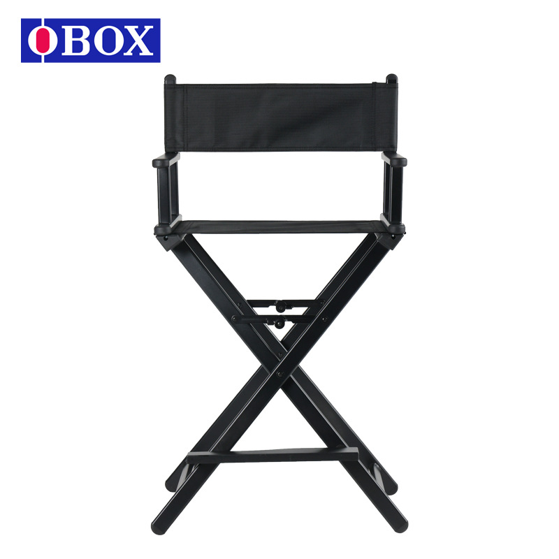 Silla plegable de aleación de aluminio OBOX y silla de maquillaje especial para maquillaje
