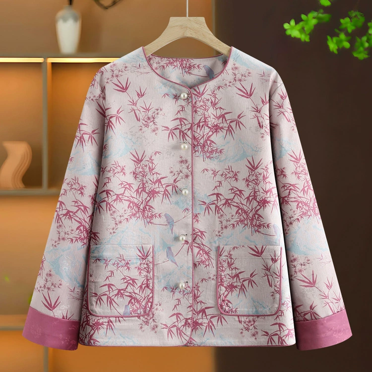 Мама весенняя иностранная куртка в стиле 2025 новый топ Tang