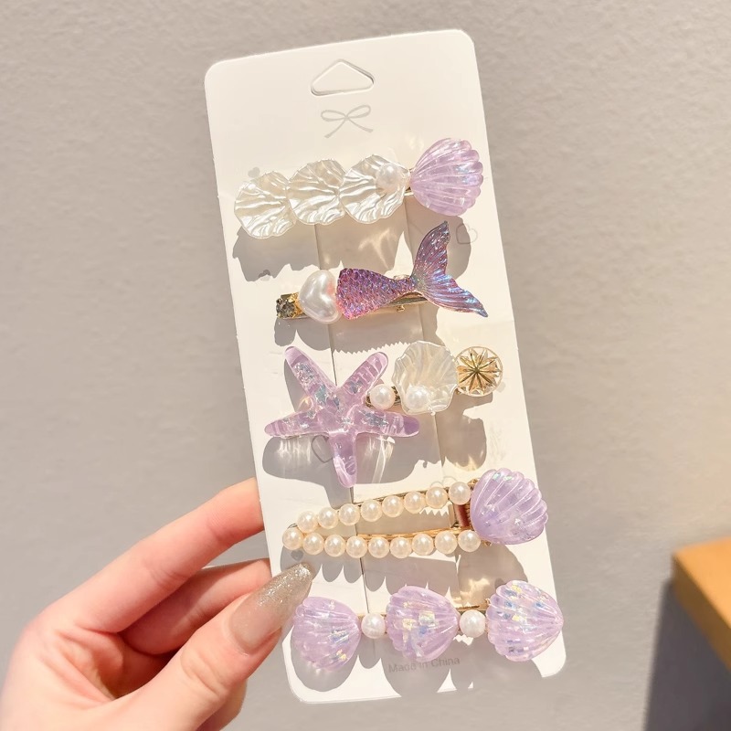 3 # Delicado conjunto morado de 5 piezas.