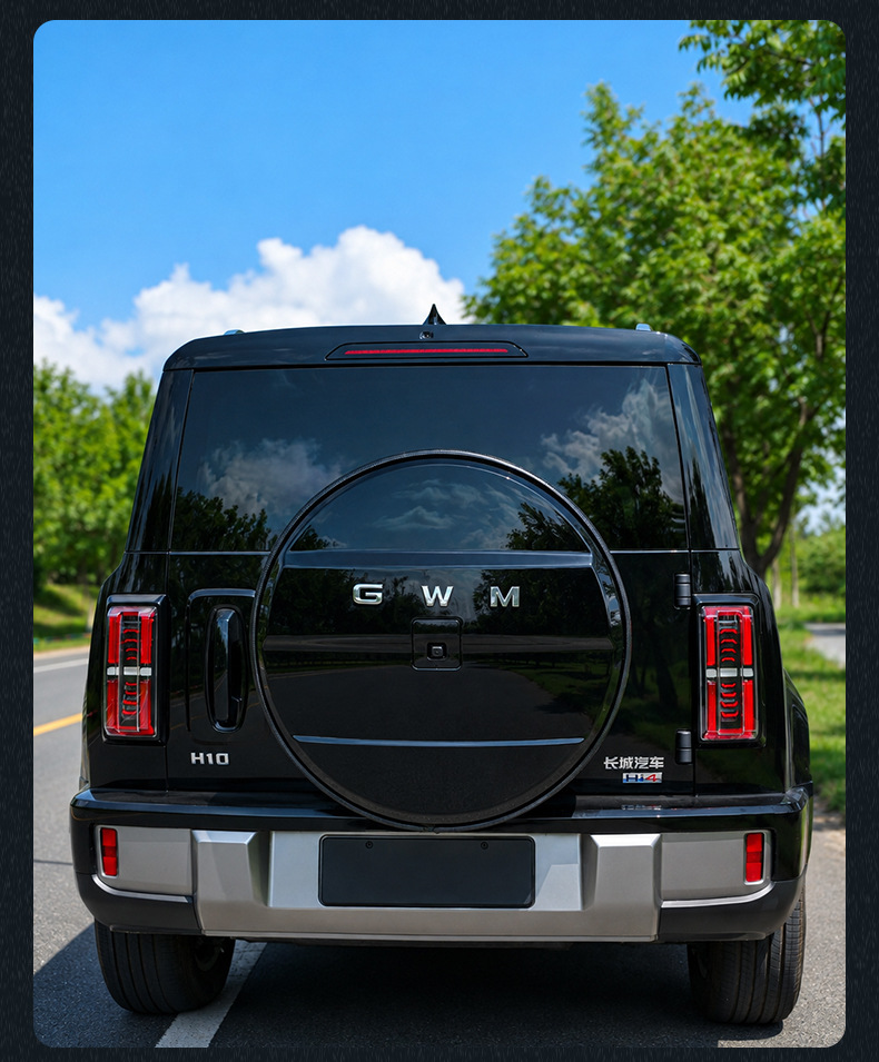 Great Wall Haval H10 spare tire cover rear tailgate spare tire protective shell off-road modification dustproof and scratch-resistant decorative accessories