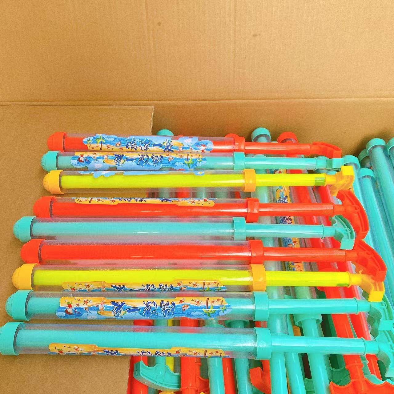 Pistola de agua de fuegos artificiales, bombeo de agua, juguetes para niños, rafting de verano, accesorios para fotos, nuevo festival de salpicaduras de agua de color al por mayor