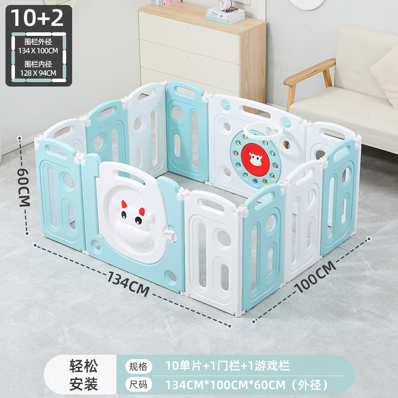 Youxue valla de protección infantil valla de juego para bebés valla plegable para pisos domésticos interiores para niños pequeños al por mayor