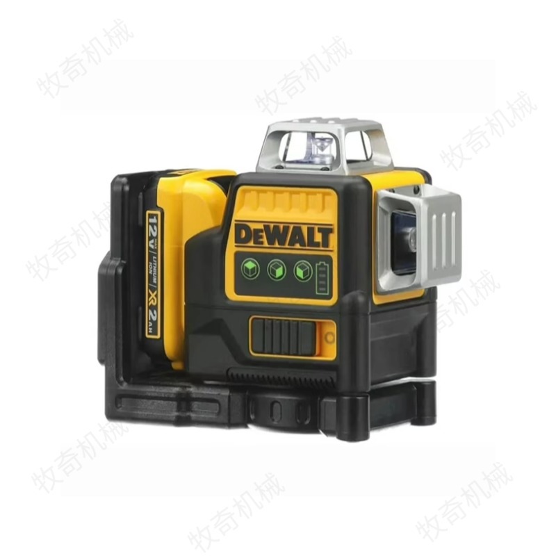 Nivel Láser DeWalt DW089LG de 12V MAX con Batería de Litio, Herramienta Eléctrica de Medición Tridimensional Automática