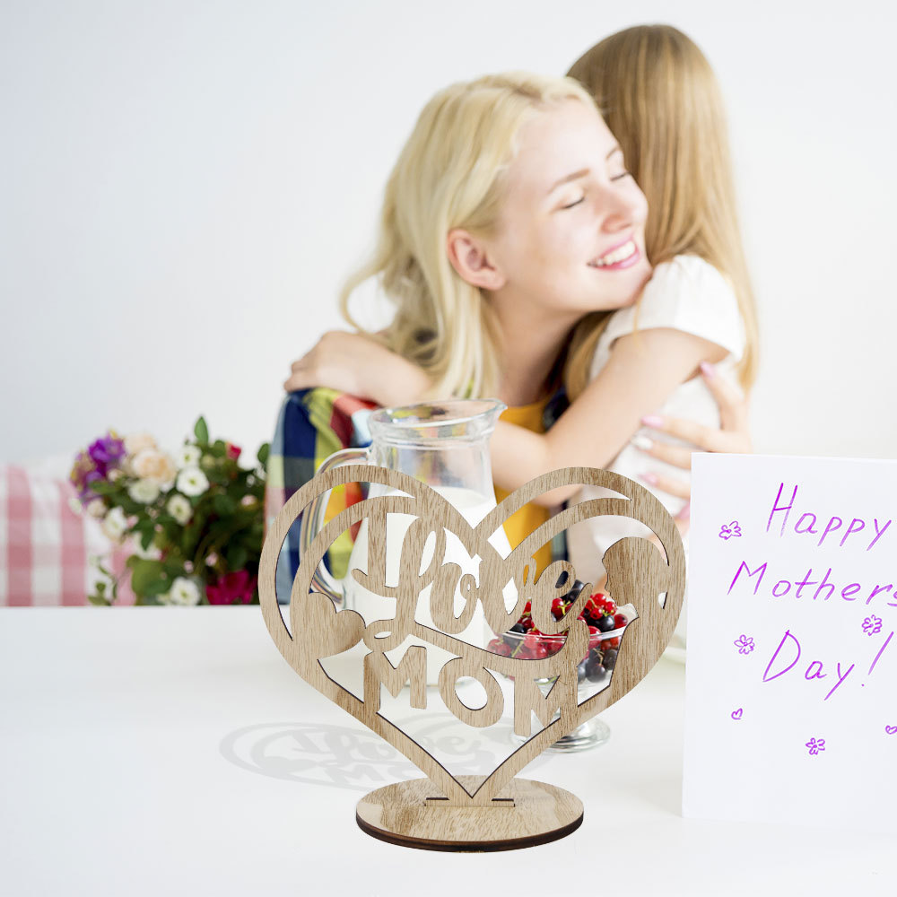 40g Weight Ornaments Home Textiles & Decor Type 1 Piece Quantity Indoor Occasion Boxwood Material Mother'S Day, Father'S Day Festival Letter, Heart Shape Pattern Romantic Style Mother'S Day Father'S Day Romantic Letter Heart Shape Boxwood Ornaments Artificial Decorations 无