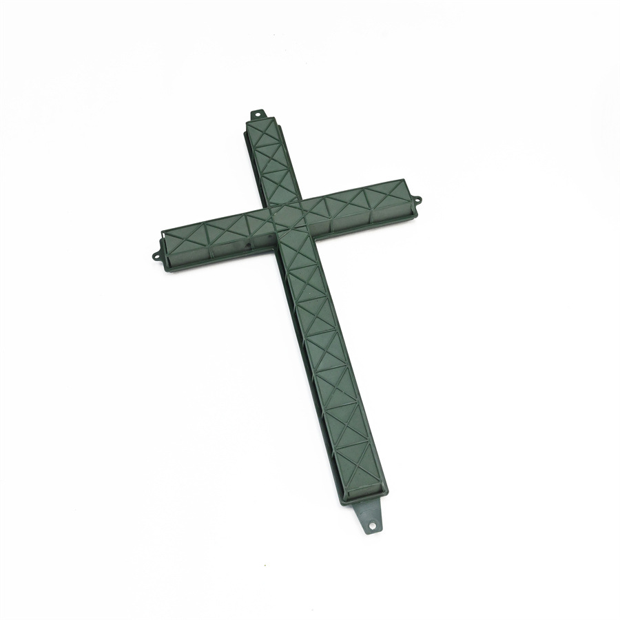 Poesía extranjera flor de barro cuadrícula ventosa flor esponja flor flor de boda coche de plástico flor de mesa de comedor colgar pared cruzada anillo de corazón