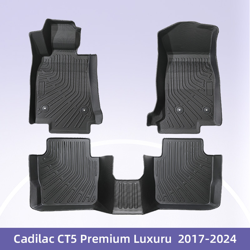 Aplicable a Cadillac CT5 Premium Luxuru Fuel2017 - 2024 3D TPE Cojín para automóviles