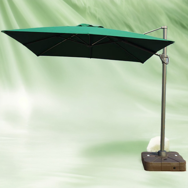 Roman Courtyard Garden Stall Outdoor Sun Umbrella Large Square Adjustable Folding Waterproof Villa Terrace