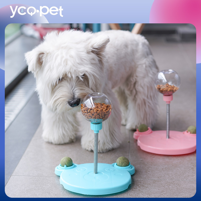 Dog Swing Leaky Food Ball Cat Snack Toy Educational Toy Small Dog Relieving Self-Hi