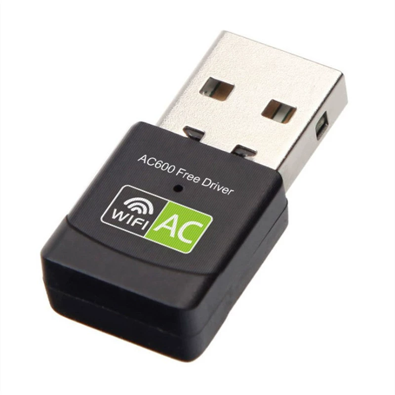 Двухдиапазонный USB Wi-Fi адаптер 2.4G/5.8G без ограничений скорости, для настольного ПК/ноутбука