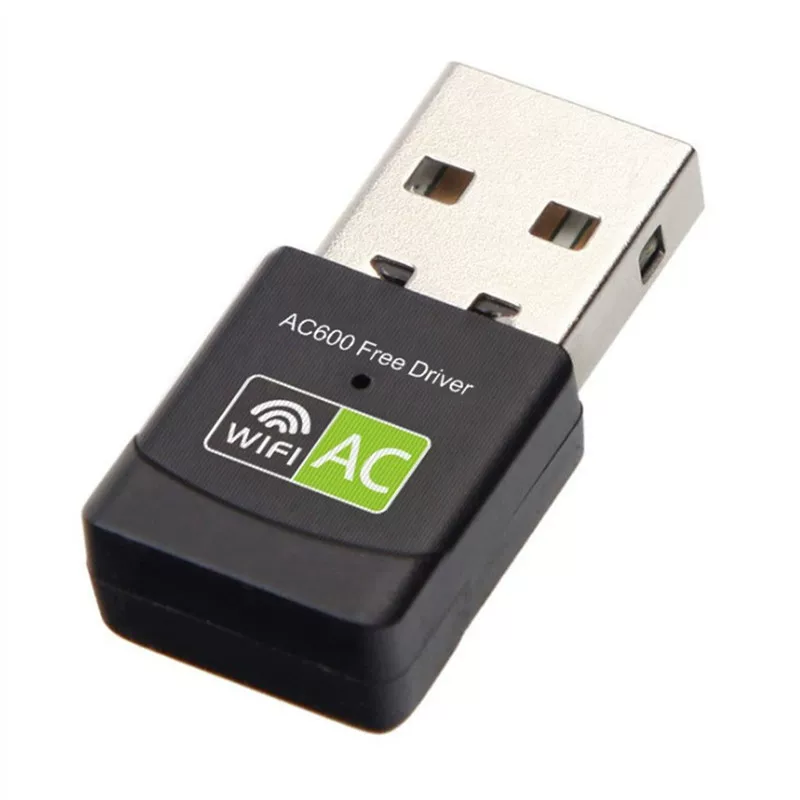 Двухдиапазонный USB Wi-Fi адаптер 2.4G/5.8G без ограничений скорости, для настольного ПК/ноутбука