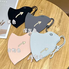秋冬季保暖口罩女高颜值无痕立体透气护眼角加厚防风骑行防尘面罩