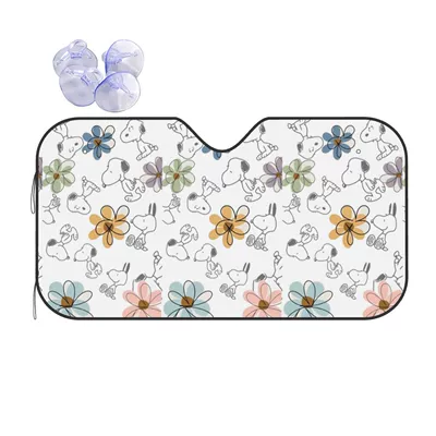 Sun shade – Snoopy car sunshade for front - style-21