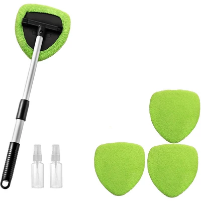 Car Windshield Cleaning and Defogging | Car cleaning tools - green-suit