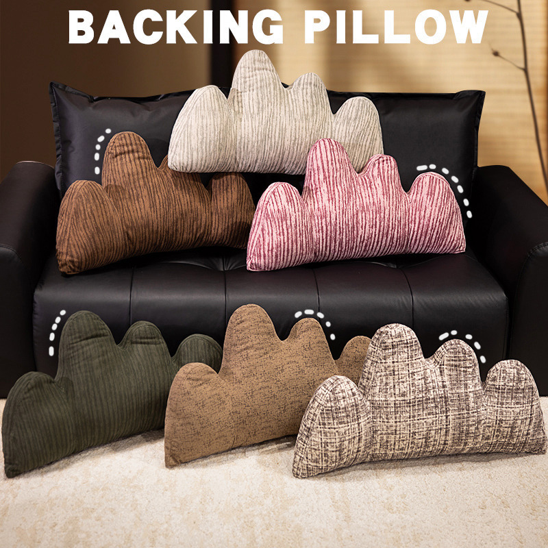 Ins Style Backer Pillow Living Room Sofa Bed Head Large Back Cushion Bay Window Cushion Bed Reading Waist Cushion Pillow