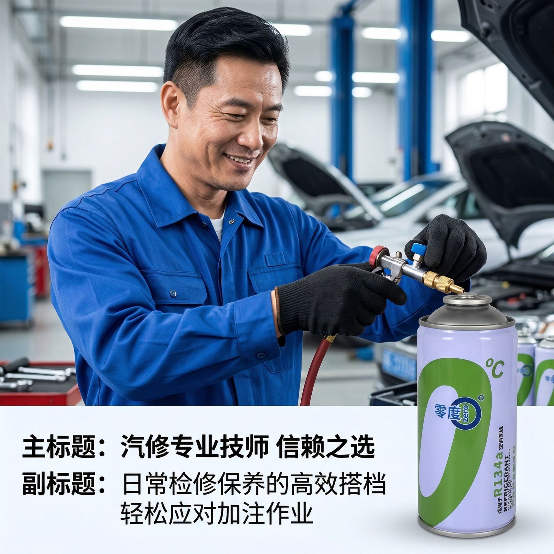 Zero degree r134a refrigerant for cars, automotive air conditioning Freon refrigerant 134a refrigerant