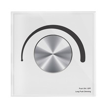 单区 AC100-240V 旋钮调光面板遥控器 T11-K