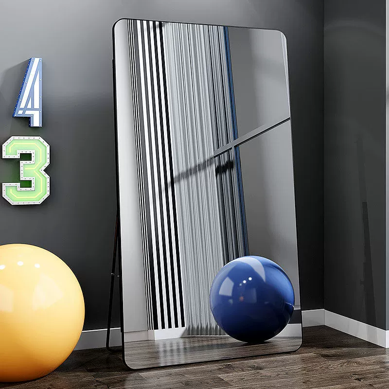 Зеркало для танцевальной студии в стиле лёгкой роскоши, мобильная стена, для домашней практики танцев, йоги, фитнеса, напольное зеркало в полный рост, большое