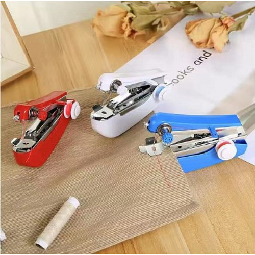 Manual Mini Sewing Machine Spring Come Creative Sewing Machine, Travel-Pocket Outdoor Sewing Machine
