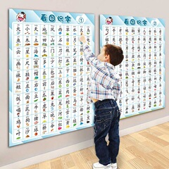 図を見て字を知っています。