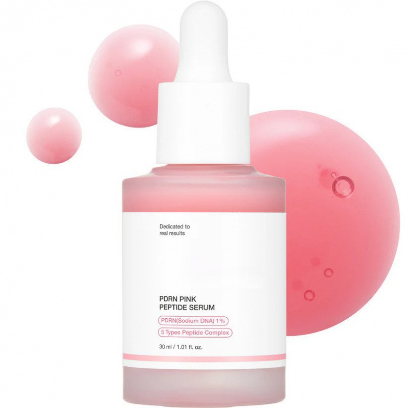Sérum Facial con Péptidos Rosados PDRN 30ml Hidratante Iluminador image 7