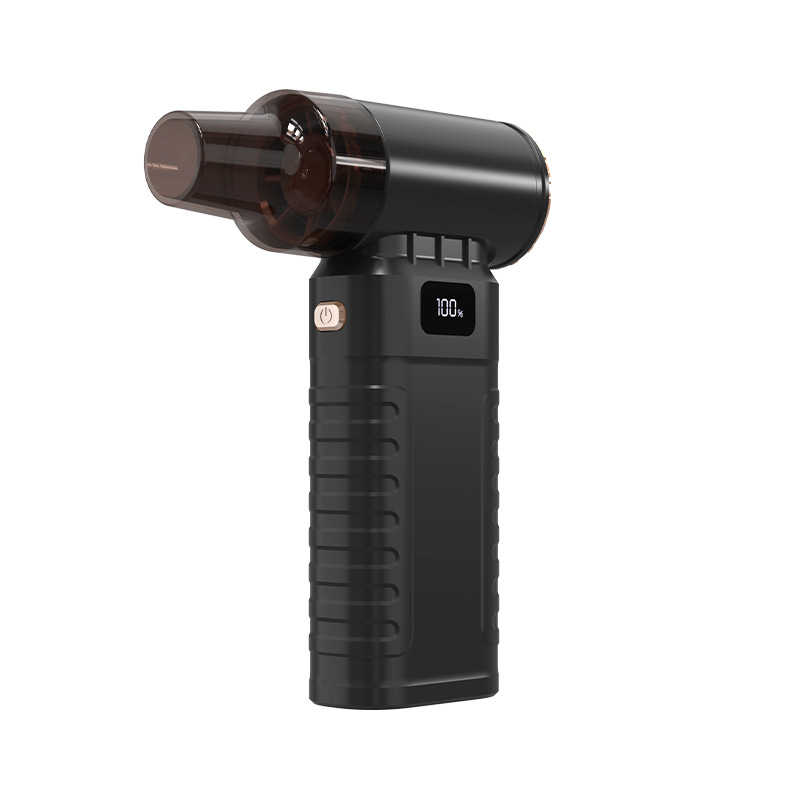 Handheld inflatable powerful travel air fan for camping