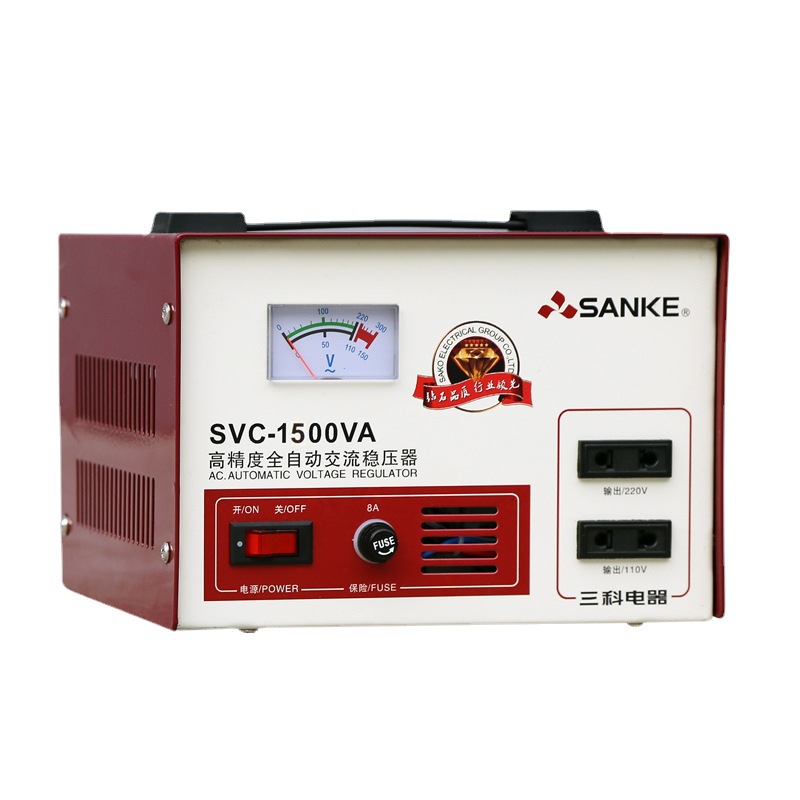 三科SVC-1500VA 1500W电脑冰箱音响稳压器220V厂家批发