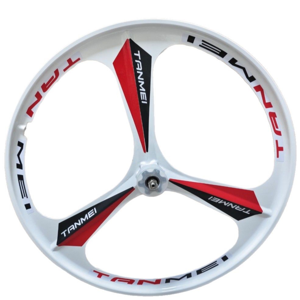 Juego de ruedas integradas de aleación de magnesio para bicicleta de 20/24/26 pulgadas con rodamiento, freno de disco de montaña y buje giratorio integrado