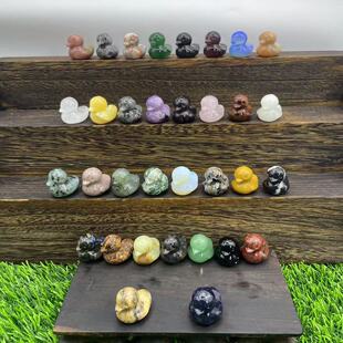 crystal duck ��Ȼʯ ��ʯ��̼� ��ȻʯС�S�� �۾��G�|��