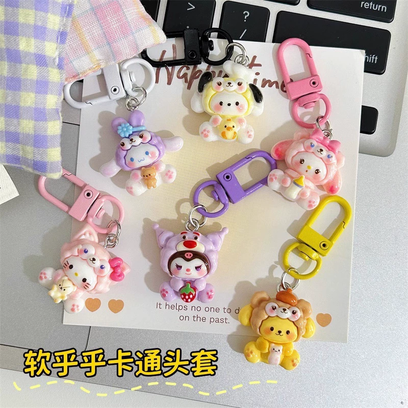 Брелоки с мультяшными героями Sanrio подвески для сумок
